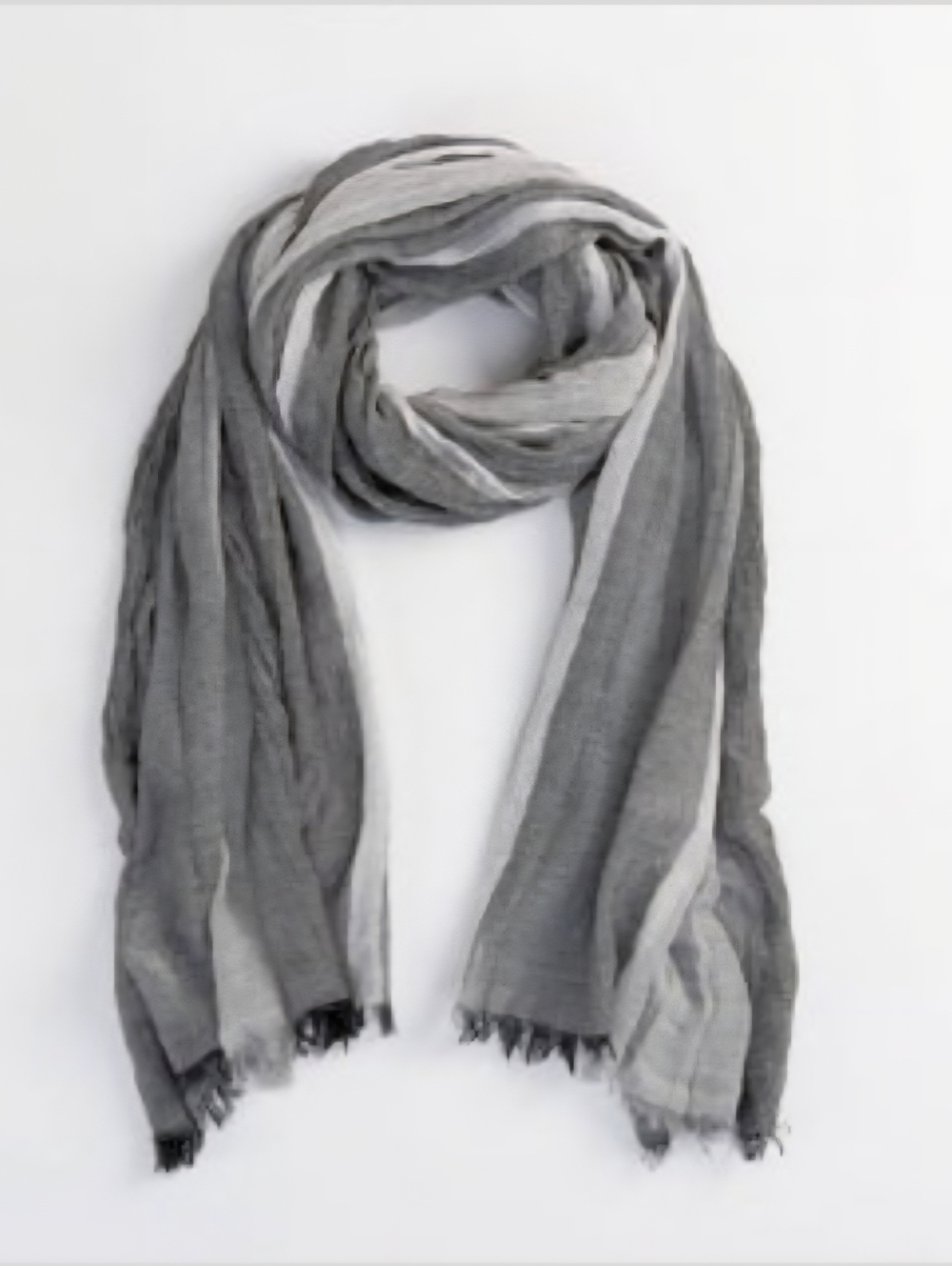 NWT Gray Tonal Sheer Lightweight Summer Scarf